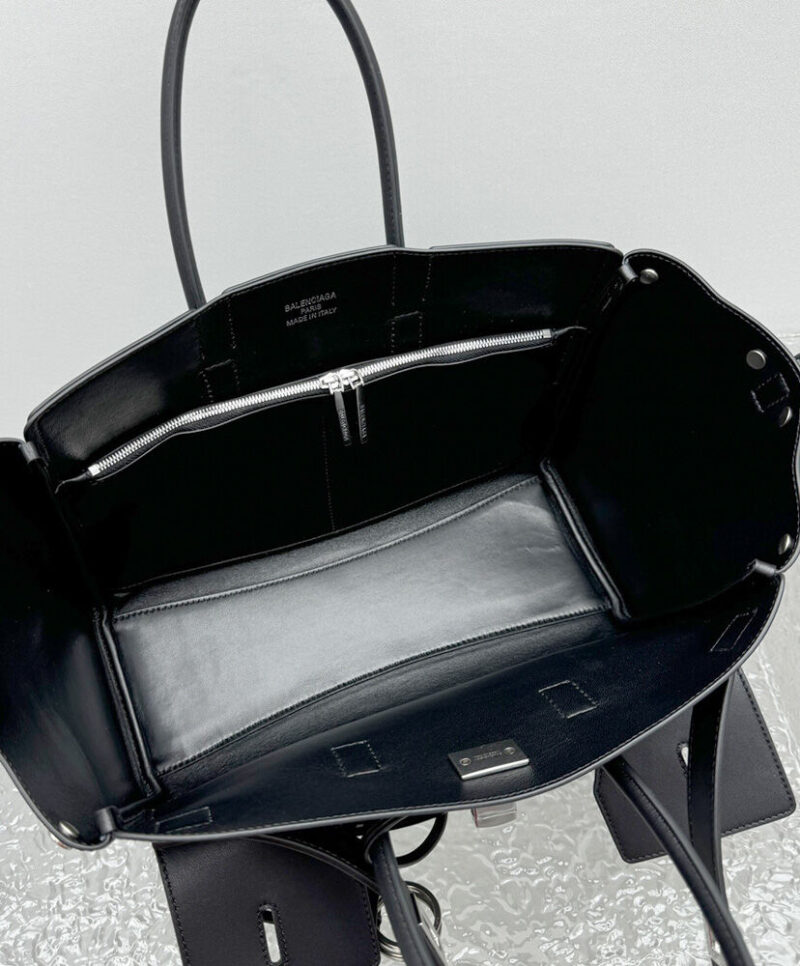 Balenciaga Bel Air Small Carry All Bag Black